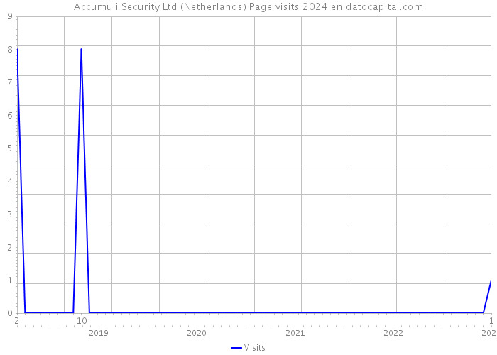 Accumuli Security Ltd (Netherlands) Page visits 2024 